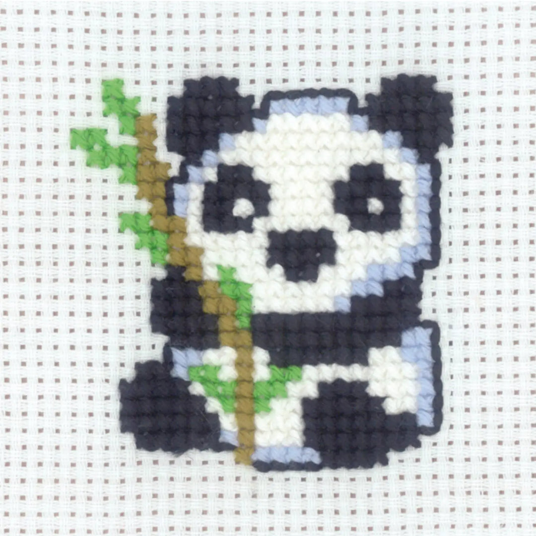 Børnestramaj - 14-3387 Panda - 8x8 cm