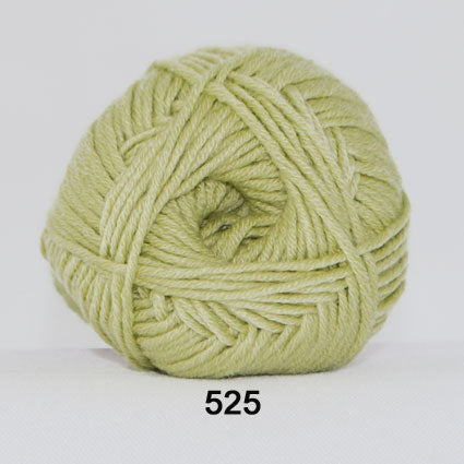 Merino Cotton 525 Lime - Hjertegarn