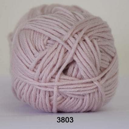 Merino Cotton 3803 Sart lyserød - Hjertegarn