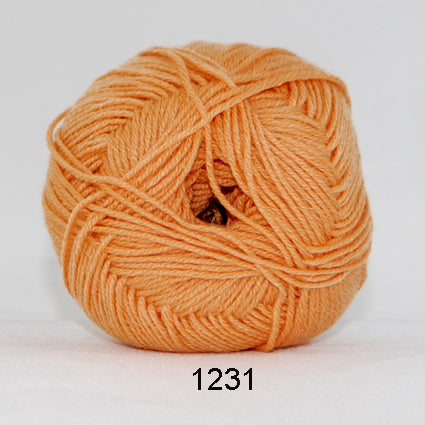 Lana Cotton 212 1231 Cantaloupe - Hjertegarn