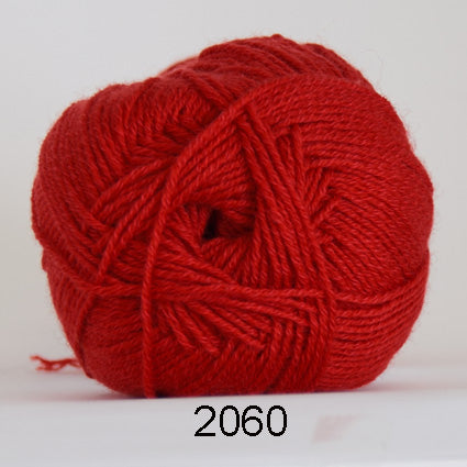 Lana Cotton 212 2060 Rød - Hjertegarn