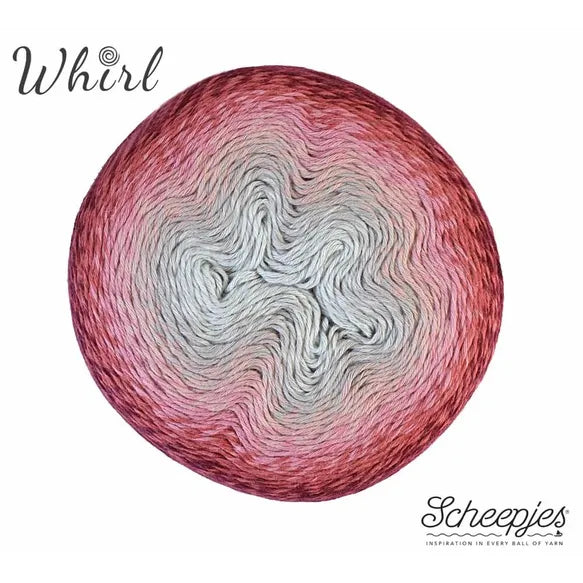 Whirl 753 Slice 'O' Cherry Pie - Scheepjes garn med farveskift