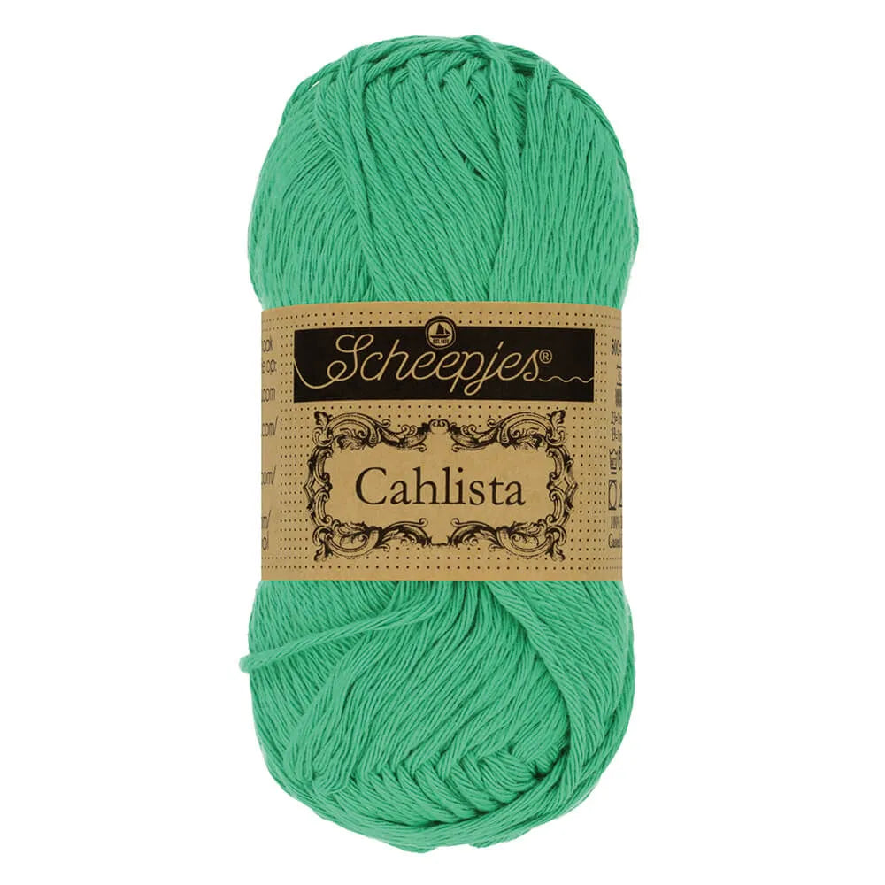 Cahlista 241 Parrot green - Scheepjes bomuldsgarn