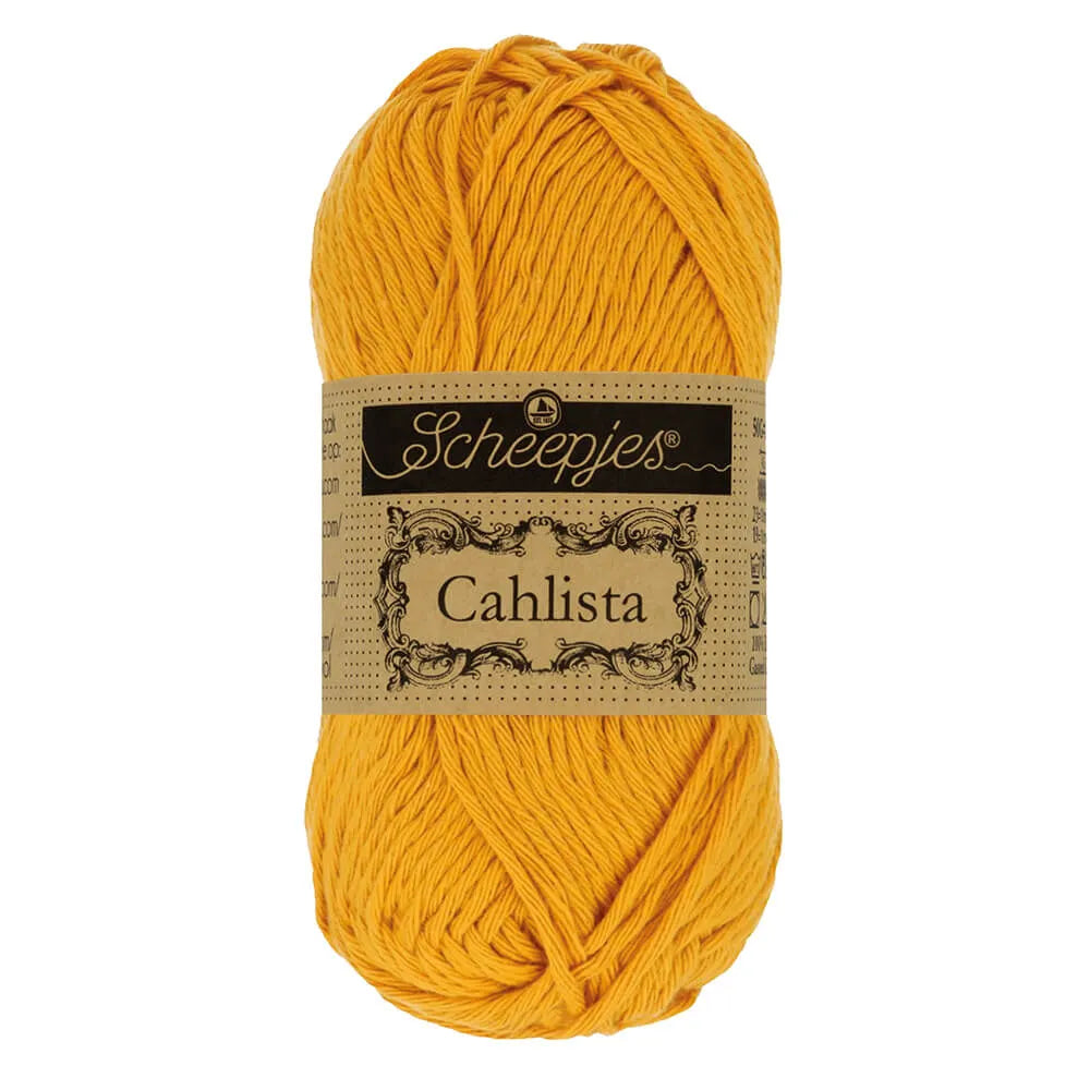 Cahlista 249 Saffron - Scheepjes bomuldsgarn