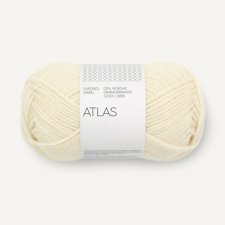 Atlas 1012 Natur - Sandnes Garn