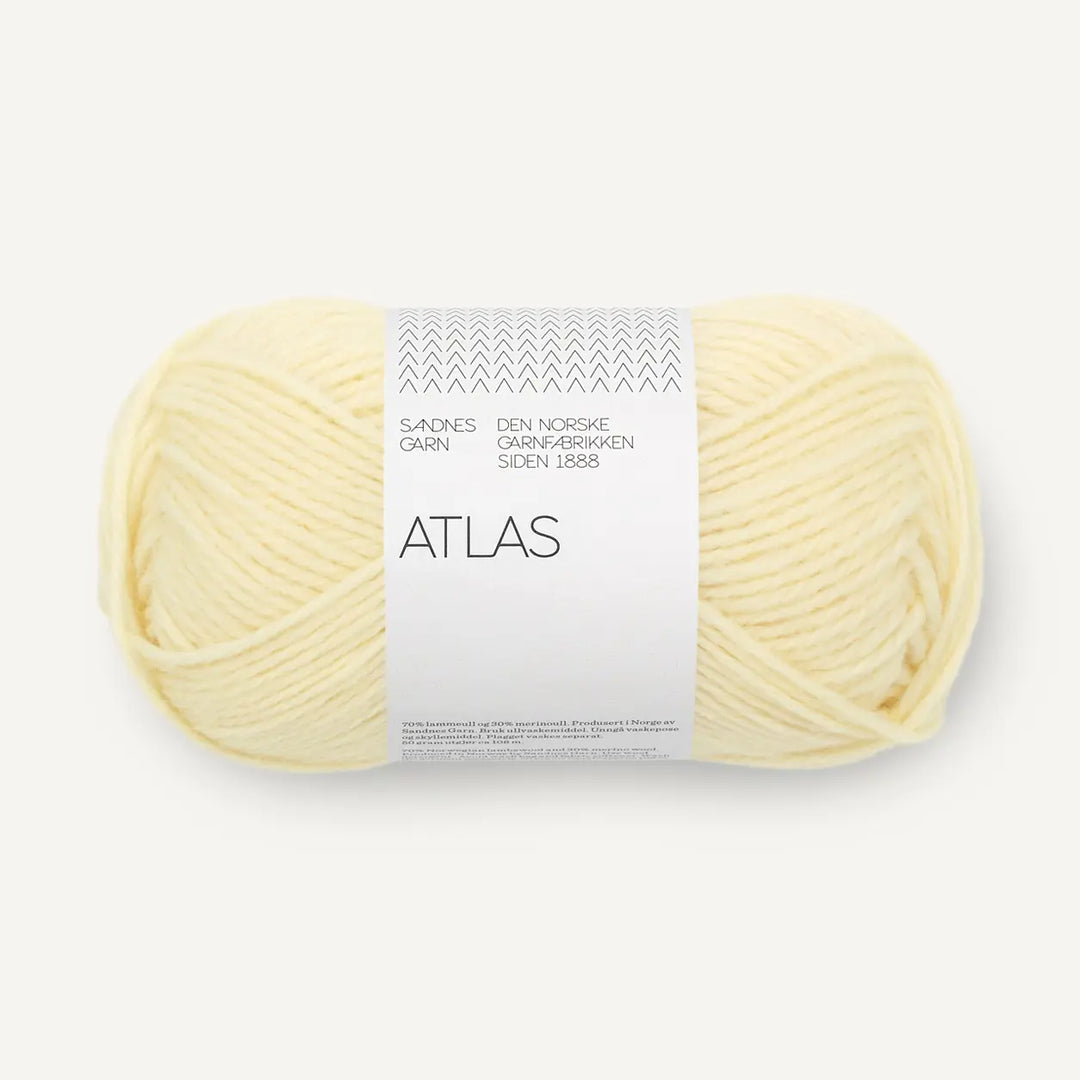Atlas 2001 Butter Yellow - Sandnes Garn