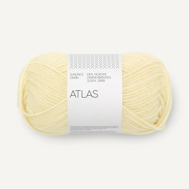 Atlas 2001 Butter Yellow - Sandnes Garn