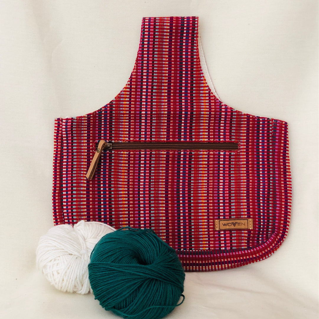 Mauds Woven Knit&amp;Go Strikketaske