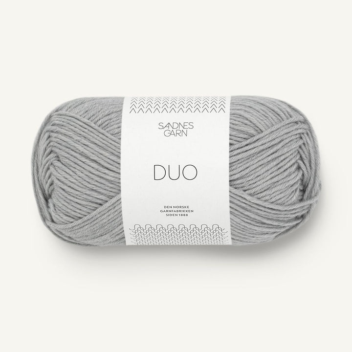 DUO 6030 Lys grå - Sandnes Garn