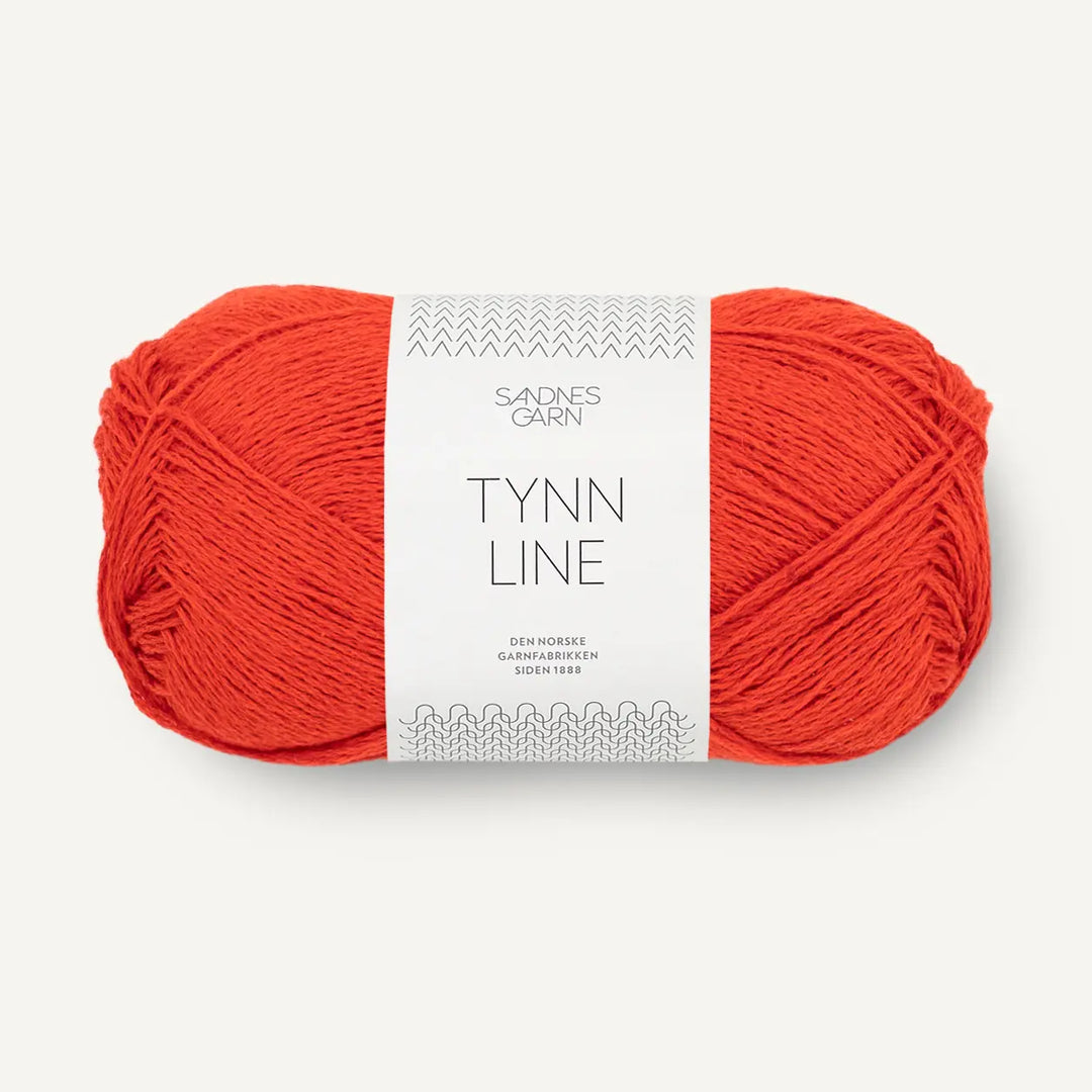 Tynn Line 3819 Spicy Orange - Sandnes Garn