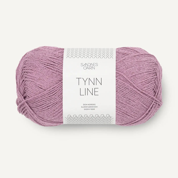 Tynn Line 4632 Rosa Lavendel - Sandnes Garn