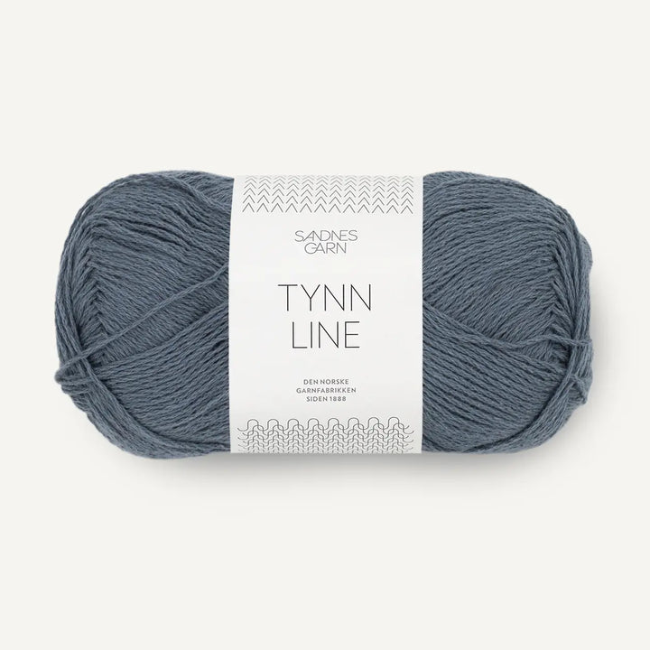 Tynn Line 6061 Mørk blågrå - Sandnes Garn