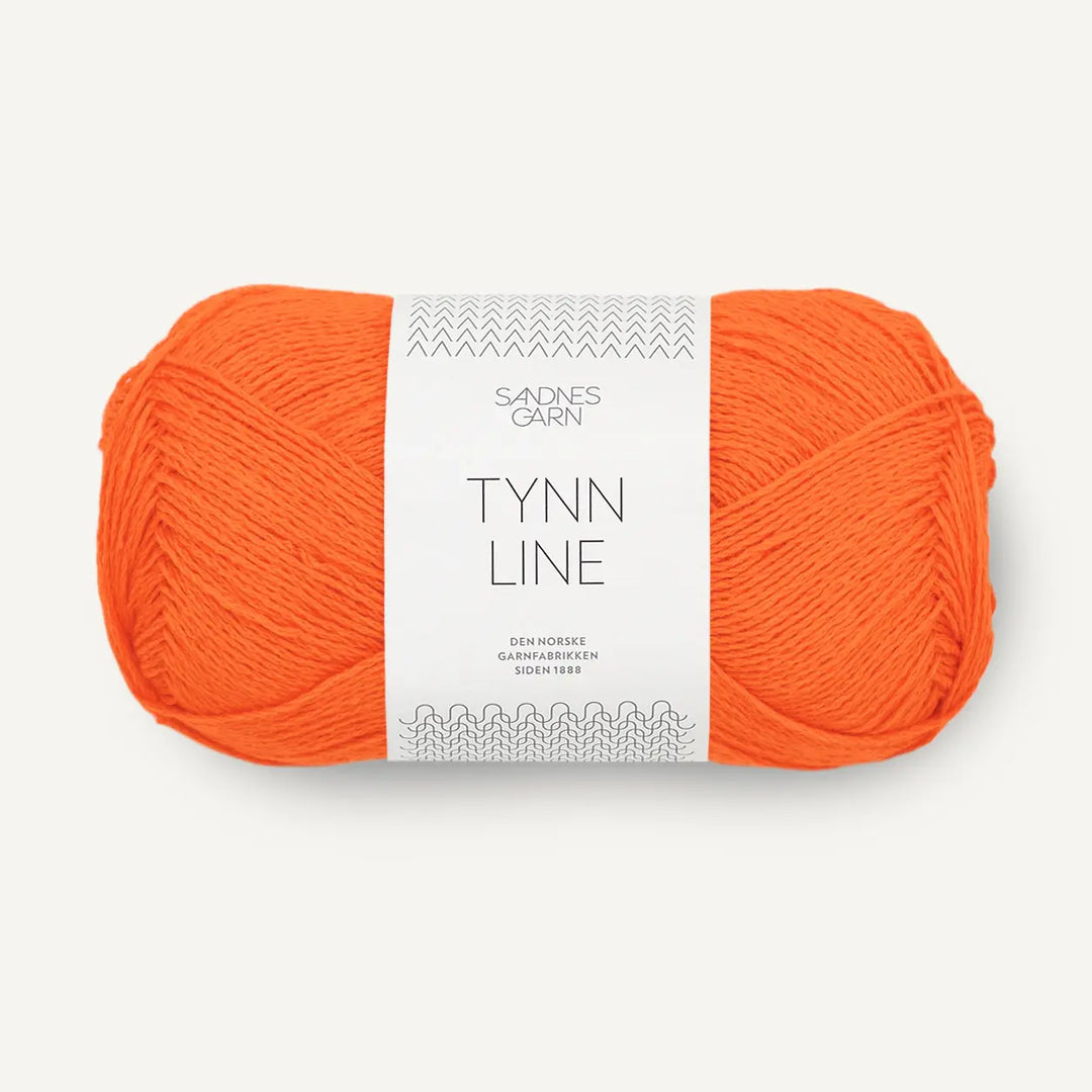 Tynn Line 3009 Orange Tiger - Sandnes Garn