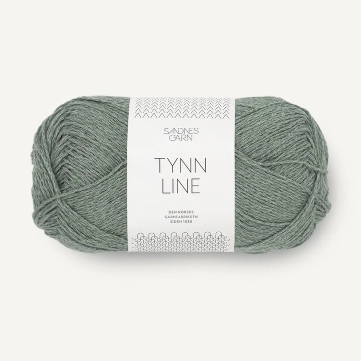 Tynn Line 8561 Grøn - Sandnes Garn