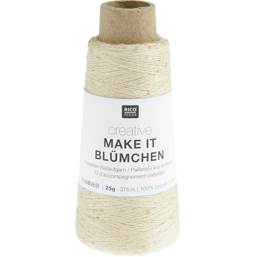 Make it Blümchen 05 Ecru - Rico Design Garn