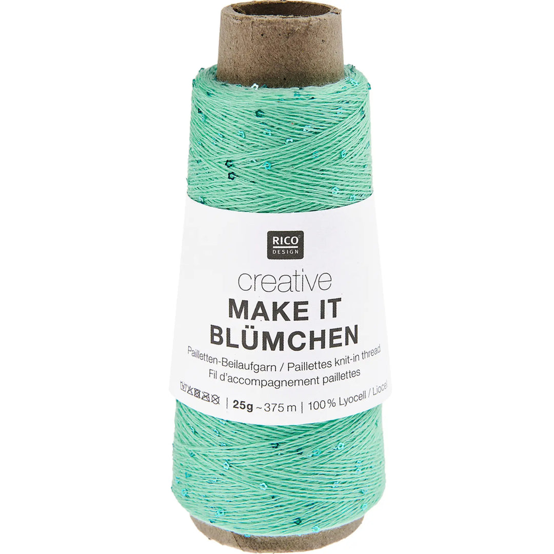 Make it Blümchen 07 Turquoise - Rico Design Garn