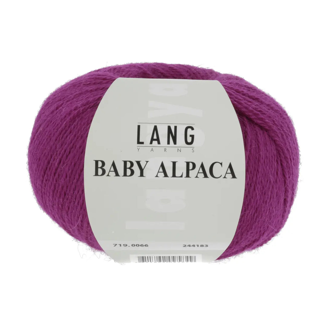 Baby Alpaca 66 Fuchsia - Lang Yarns Garn