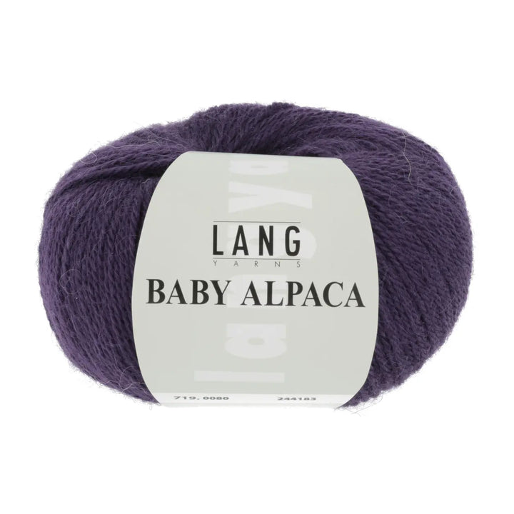 Baby Alpaca 80 Violet - Lang Yarns Garn