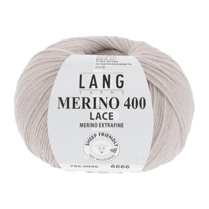 Merino 400 Lace 96 Sand - Lang Yarns Garn