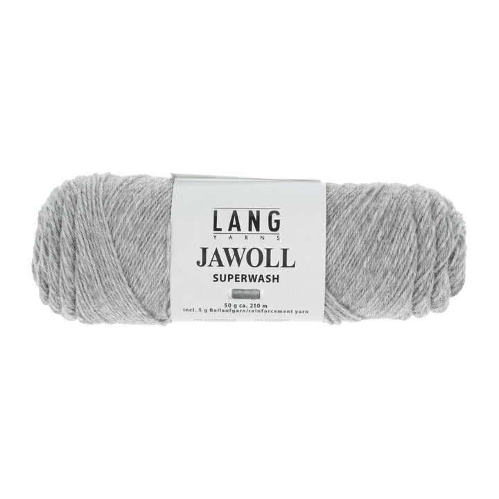 Jawoll 05 Gråmeleret - Strømpegarn fra Lang Yarns