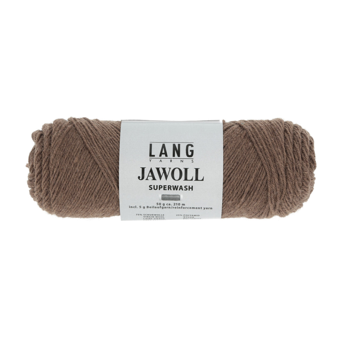 Jawoll 95 Brun - Strømpegarn fra Lang Yarns