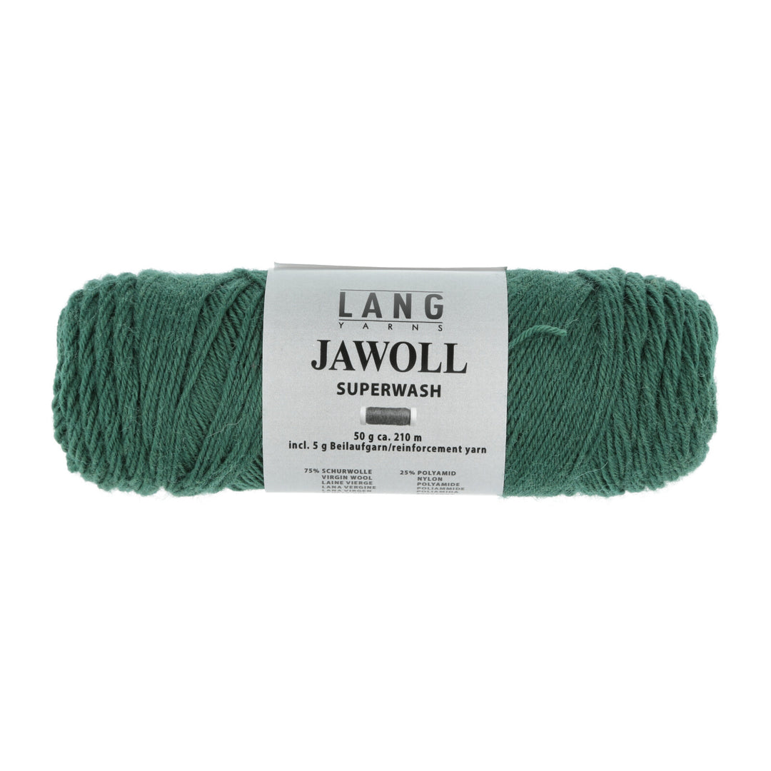 Jawoll 118 Mørk Grøn - Strømpegarn fra Lang Yarns