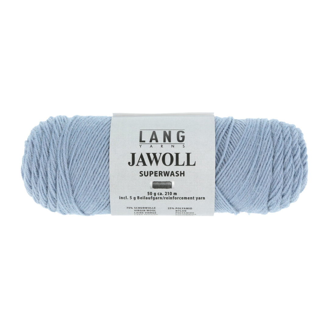 Jawoll 234 Lys Jeansblå - Strømpegarn fra Lang Yarns