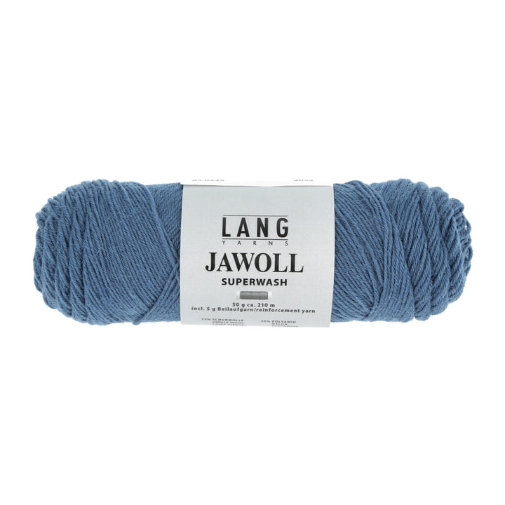 Jawoll 235 Blå - Strømpegarn fra Lang Yarns