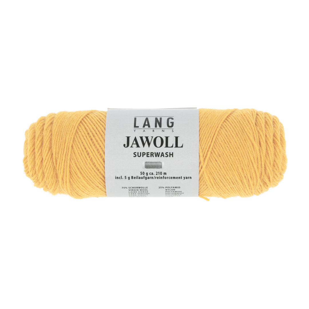 Jawoll 249 Safrangul - Strømpegarn fra Lang Yarns