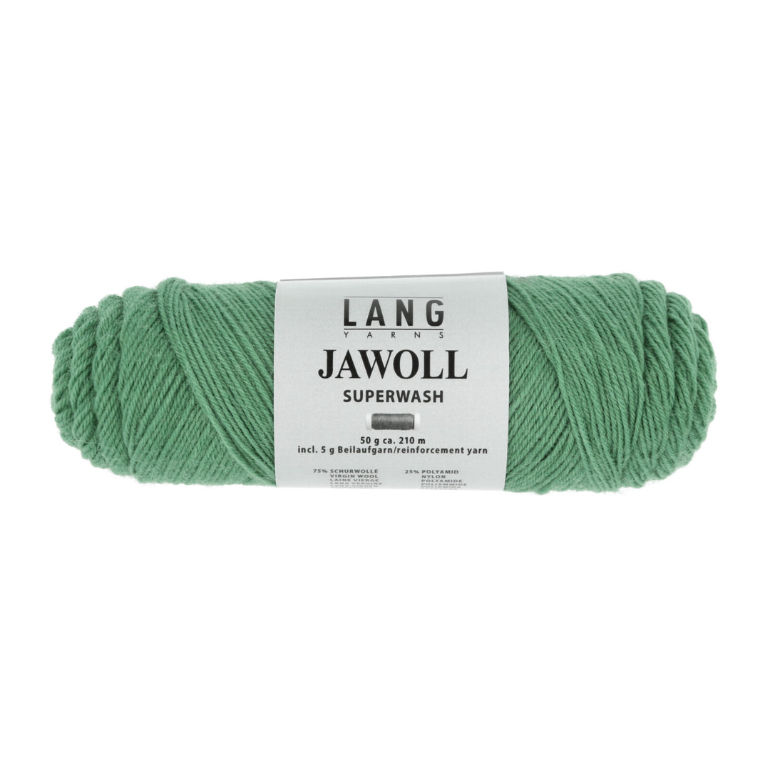 Jawoll 318 Grøn - Strømpegarn fra Lang Yarns