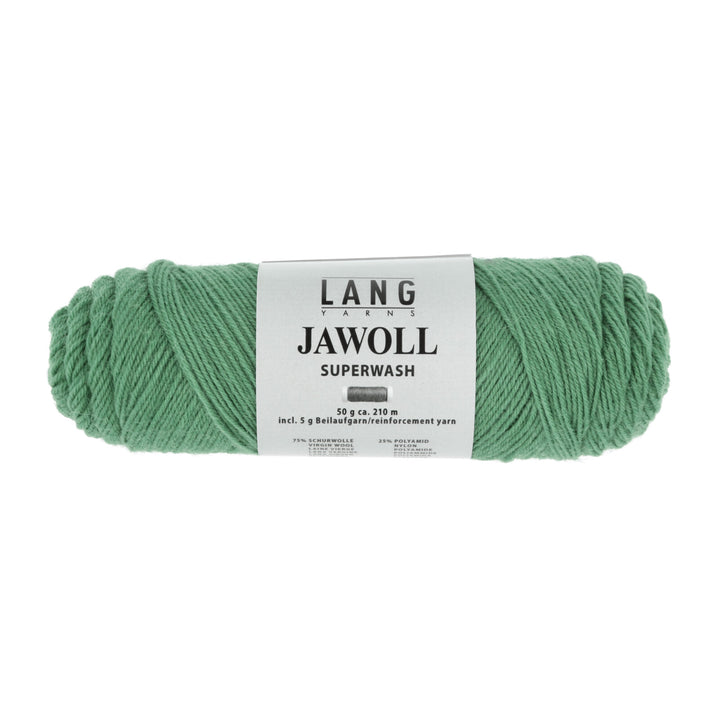 Jawoll 318 Grøn - Strømpegarn fra Lang Yarns