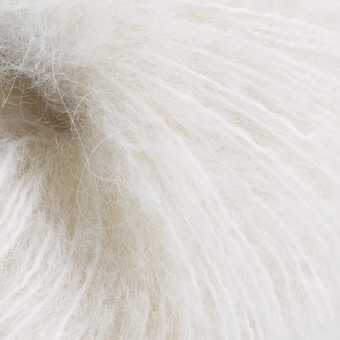 Alpakka Lin 811 Hvid - Rauma Garn