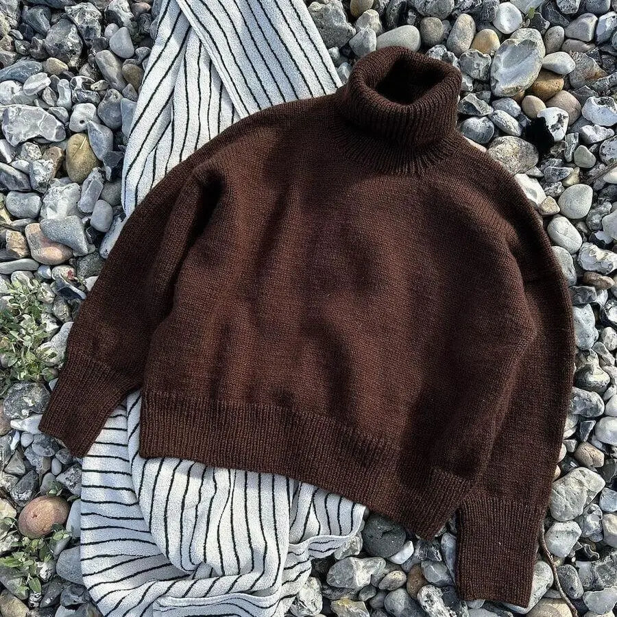 PetiteKnit - Chestnut Sweater