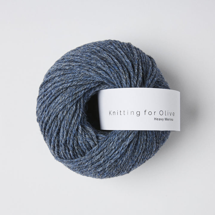 KFO Heavy Merino - Blå Jeans - Knitting for Olive garn