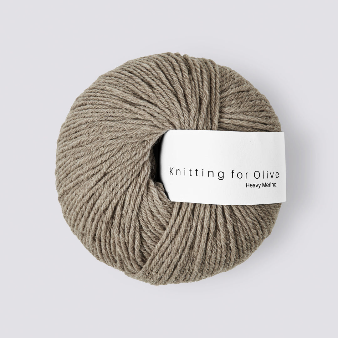 KFO Heavy Merino - Hør - Knitting for Olive garn