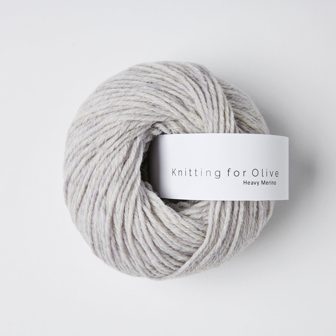 KFO Heavy Merino - Perlegrå - Knitting for Olive garn