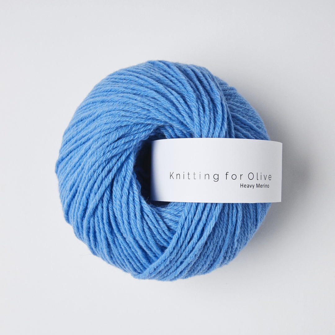 KFO Heavy Merino - Valmueblå - Knitting for Olive garn