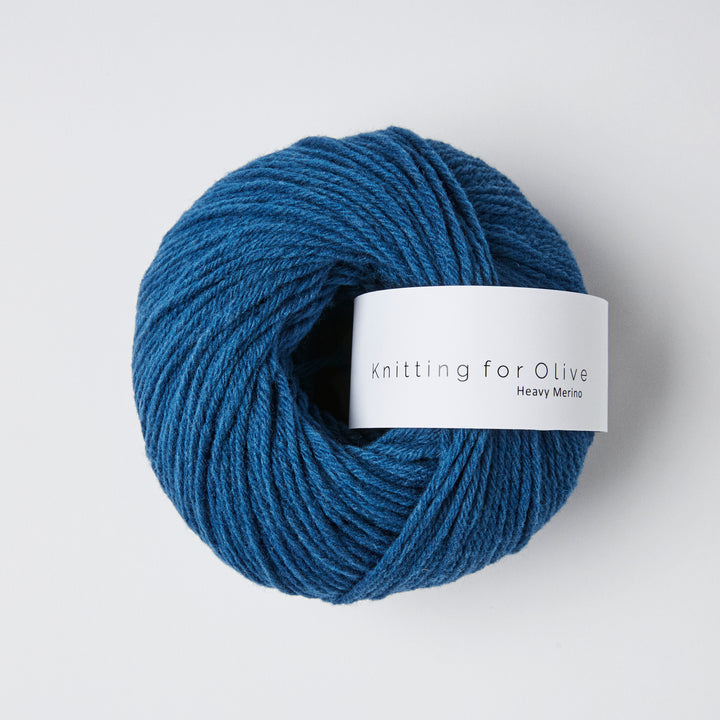 KFO Heavy Merino - Blåmejse - Knitting for Olive garn