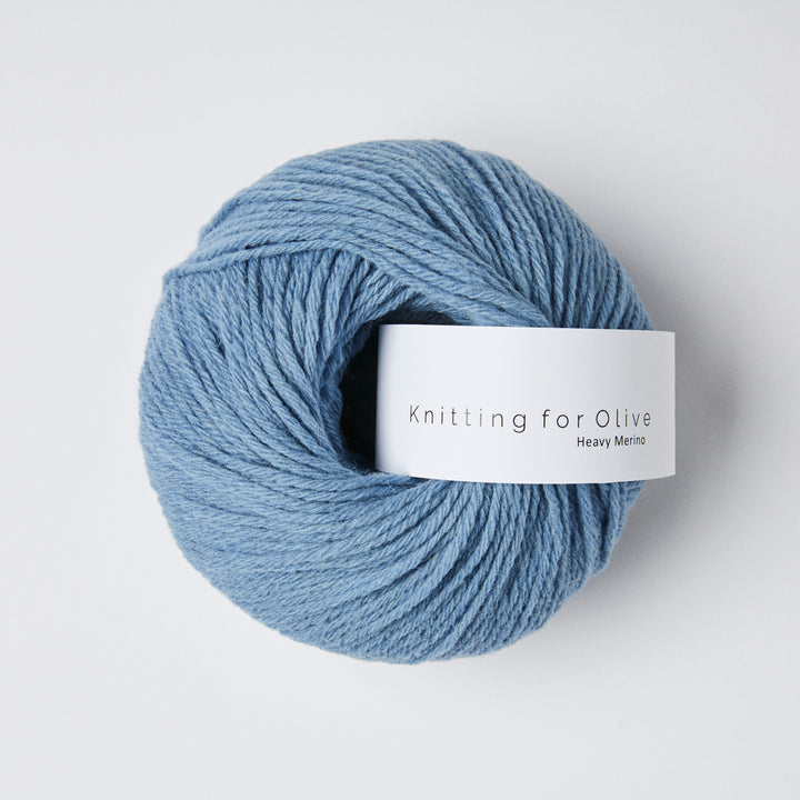 KFO Heavy Merino - Dueblå - Knitting for Olive garn