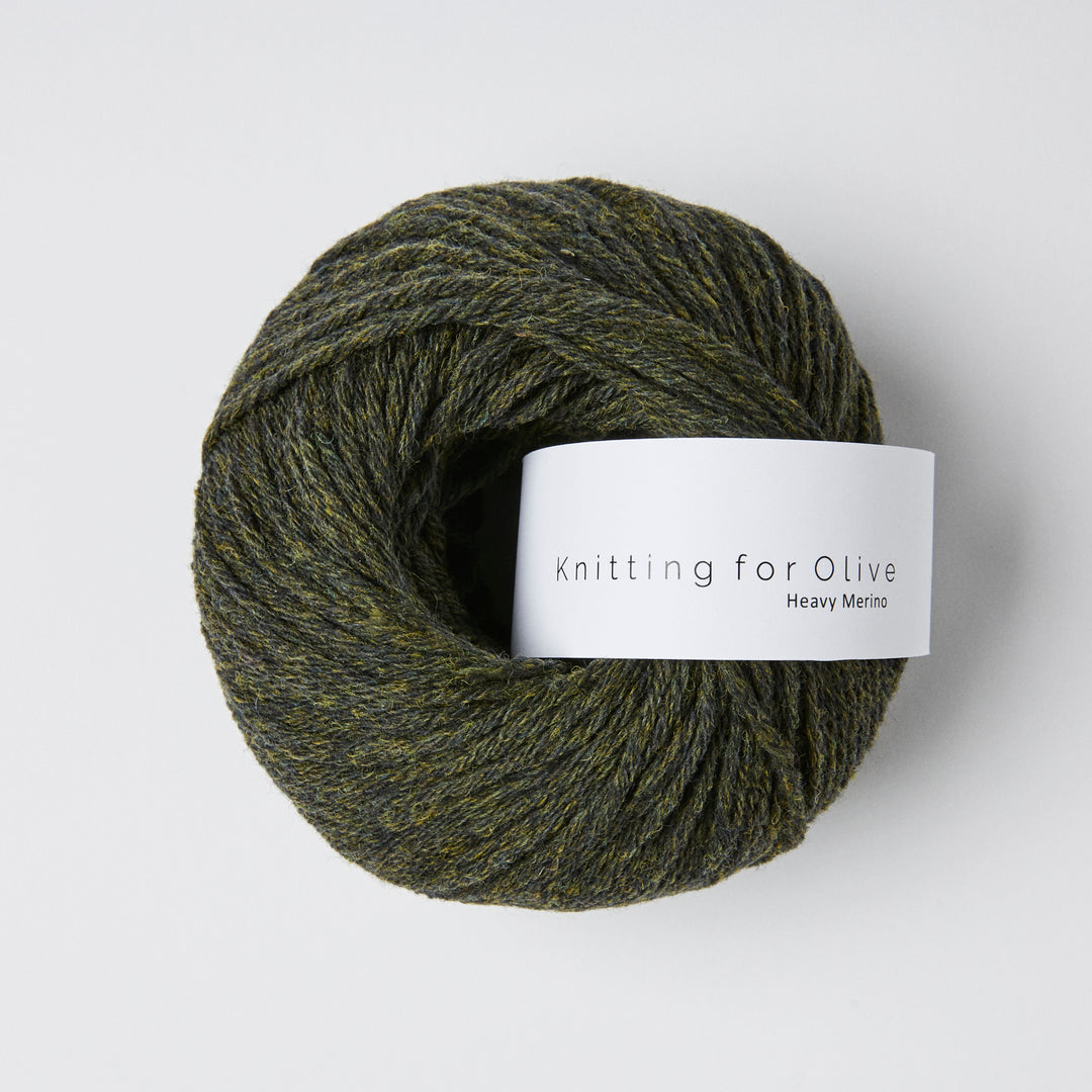 KFO Heavy Merino - Skifergrøn - Knitting for Olive garn