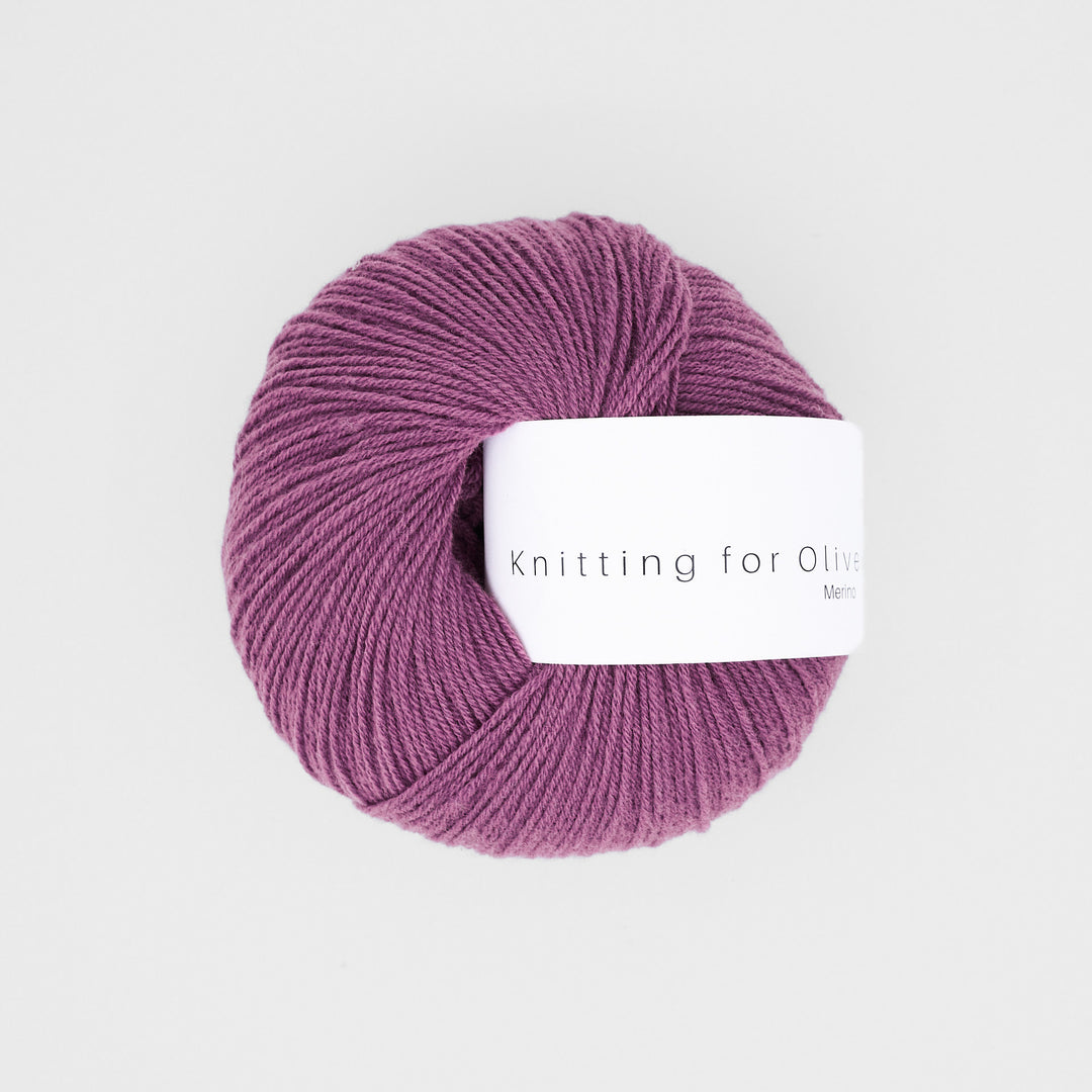 KFO Merino - Brombæris - Knitting for Olive garn