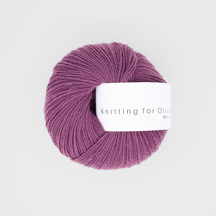 KFO Merino - Brombæris - Knitting for Olive garn