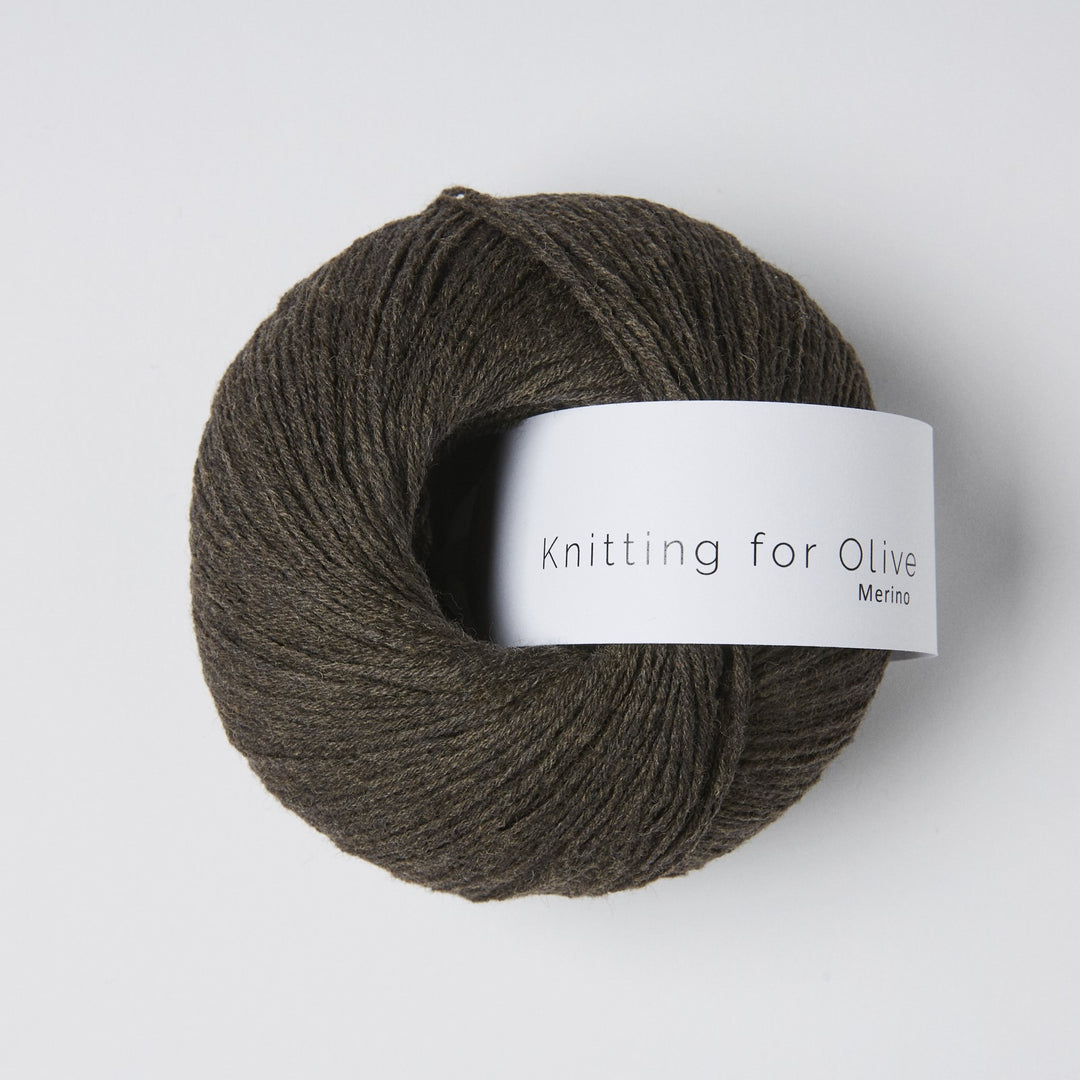 KFO Merino - Brun Bjørn - Knitting for Olive garn