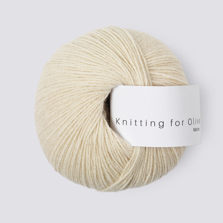 KFO Merino - Ufarvet - Knitting for Olive garn