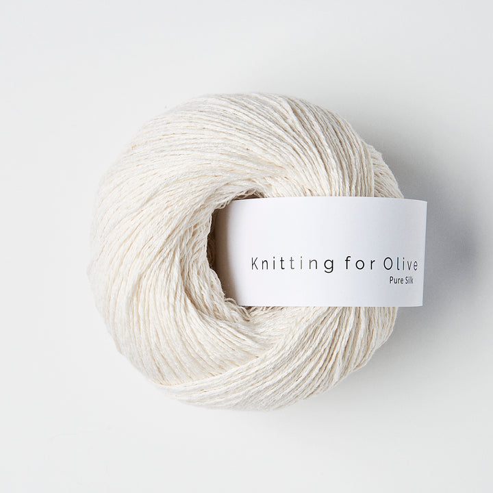 KFO Pure Silk - Fløde - Knitting for Olive garn
