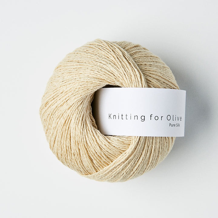 KFO Pure Silk - Hvede - Knitting for Olive garn