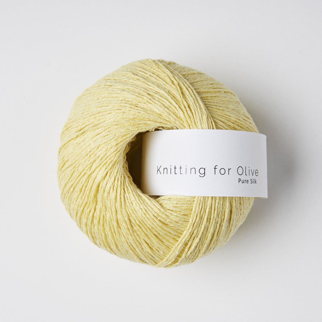 KFO Pure Silk - Lemon Curd - Knitting for Olive garn