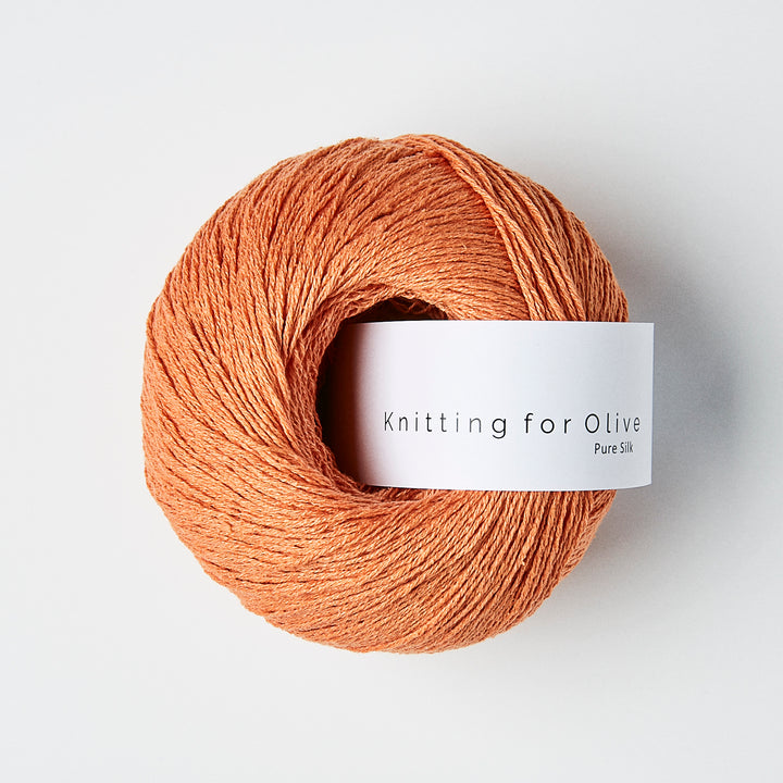 KFO Pure Silk - Mandarin - Knitting for Olive garn