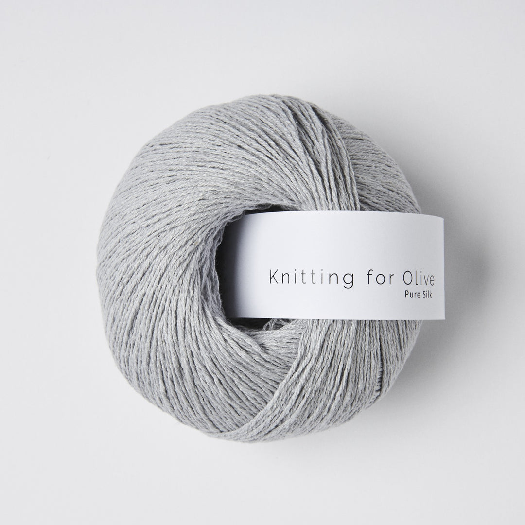 KFO Pure Silk - Pudderblå - Knitting for Olive garn