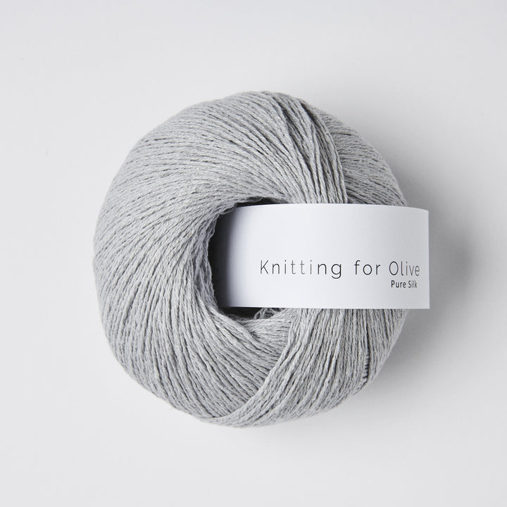 KFO Pure Silk - Pudderblå - Knitting for Olive garn
